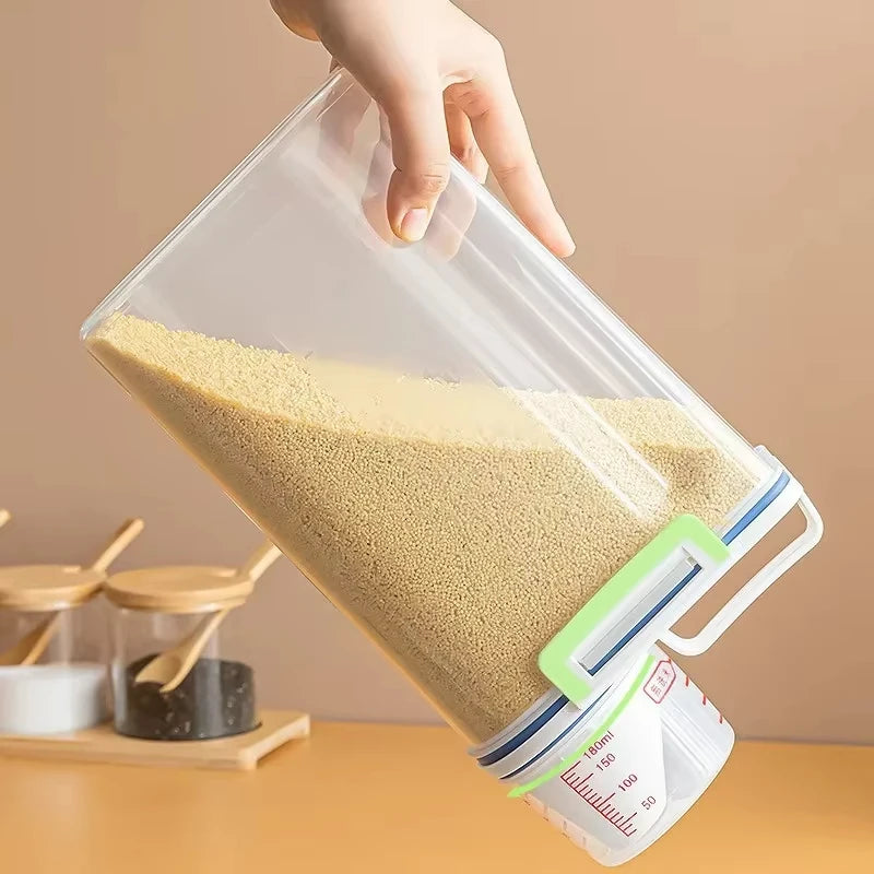 1Pcs or 3Pcs Moisture-Proof Grain Jar Rice Jar Grain Storage Box Pet Food Bucket Storage Jar Sealed Bucket Filled Rice Bucket