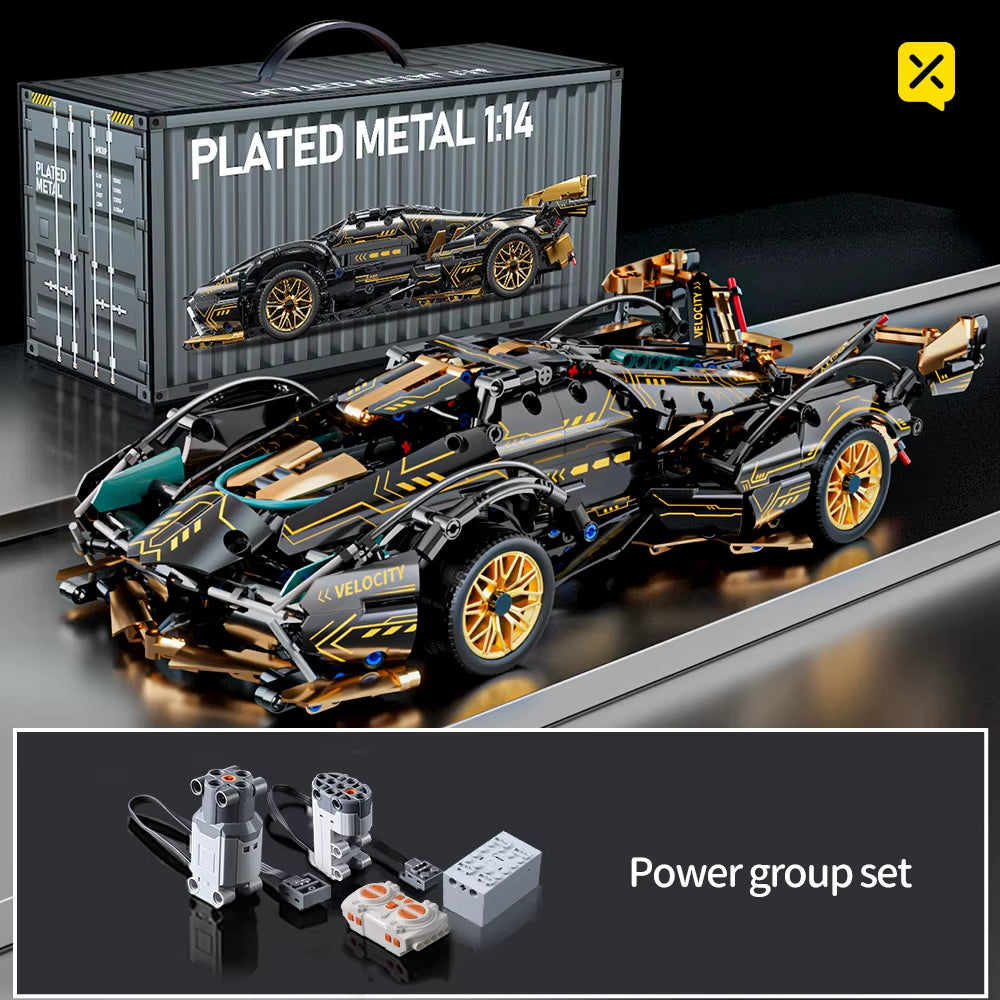 Toylinx Technical Building Blocks Racing Sport Car Speed Vehicle Model City Mechanical Super Bricks Puzzle Toys Adult Gift