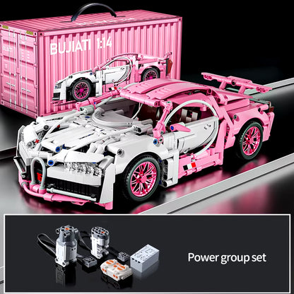 Toylinx Technical Building Blocks Racing Sport Car Speed Vehicle Model City Mechanical Super Bricks Puzzle Toys Adult Gift