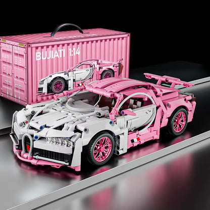 Toylinx Technical Building Blocks Racing Sport Car Speed Vehicle Model City Mechanical Super Bricks Puzzle Toys Adult Gift